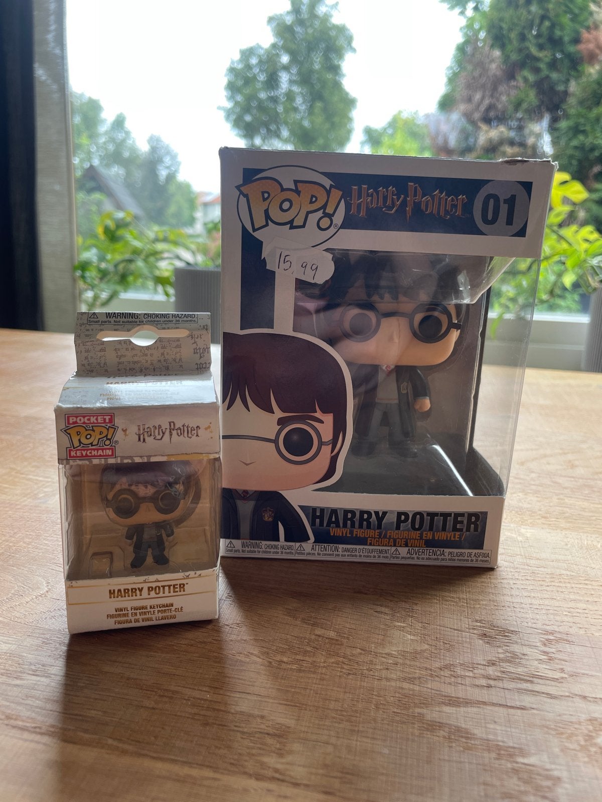 Funko Pop! Harry Potter figuur en sleutelhanger set, Ophalen of Verzenden, Zo goed als nieuw