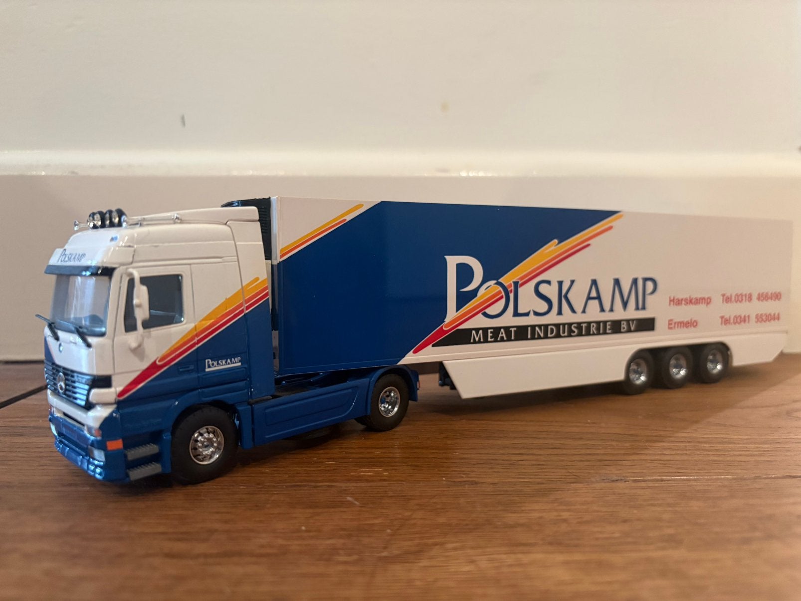 Tekno actros Polskamp, Verzenden, Zo goed als nieuw, Bus of Vrachtwagen, Tekno