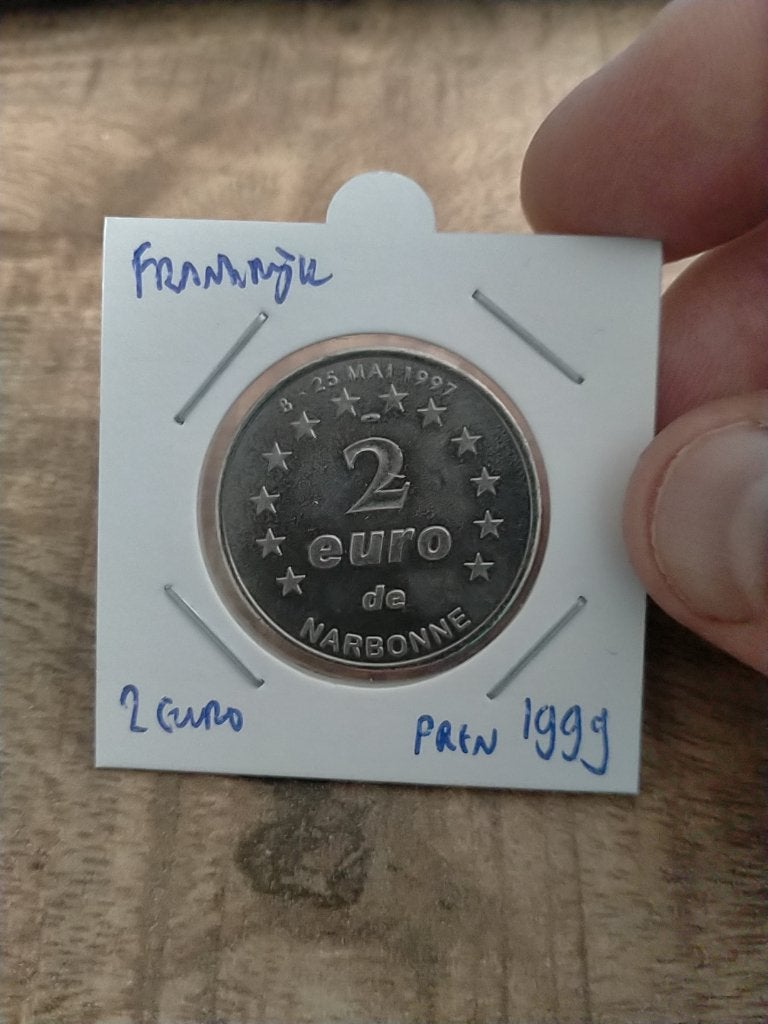 Frankrijk 2 Euro pren 1999, Verzenden, Frankrijk, Losse munt