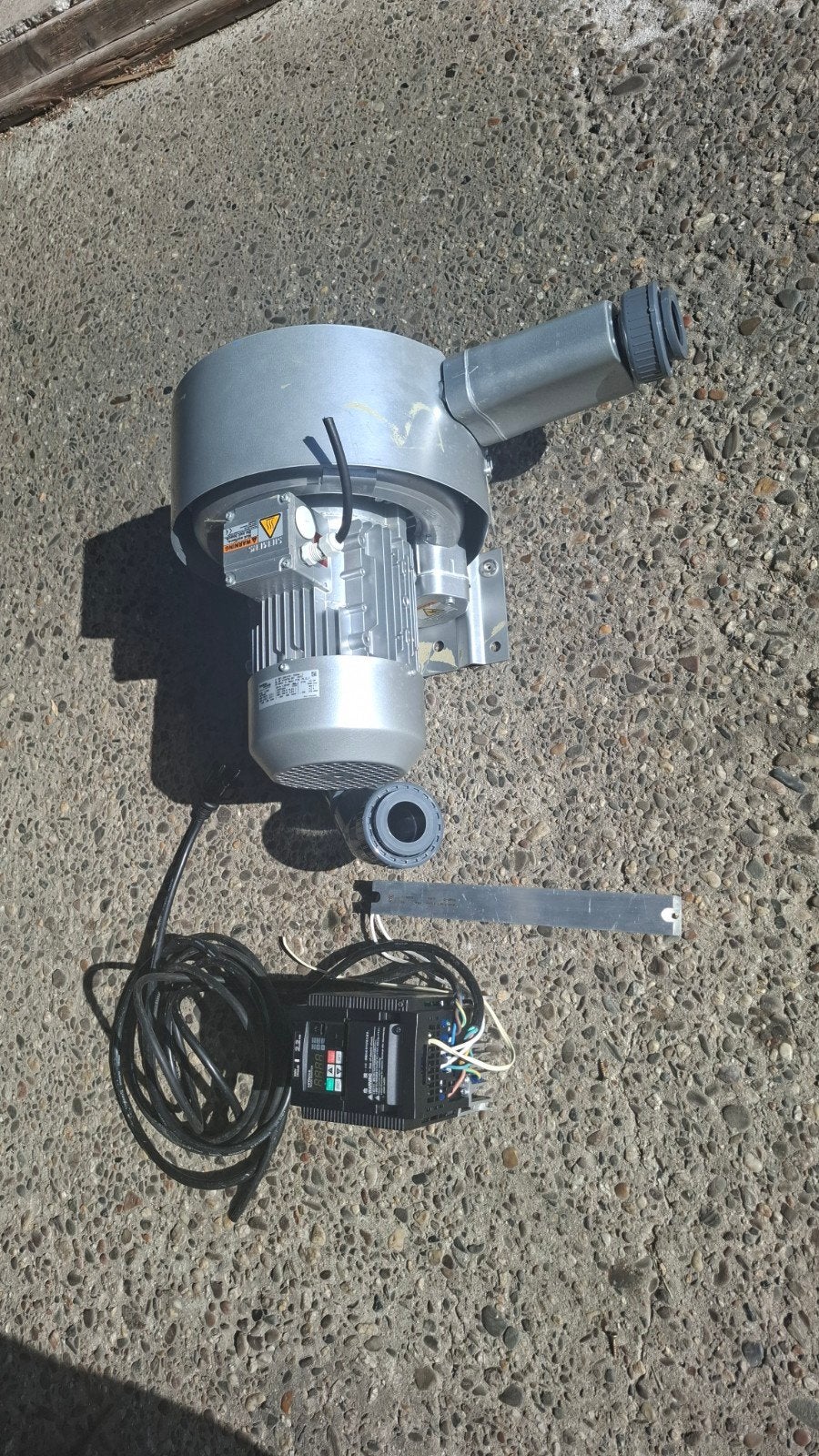 Zijkanaalblower Gardner Denver G-BH1 met Hitachi re, 100 liter of meer, Ophalen, Minder dan 200 liter/min