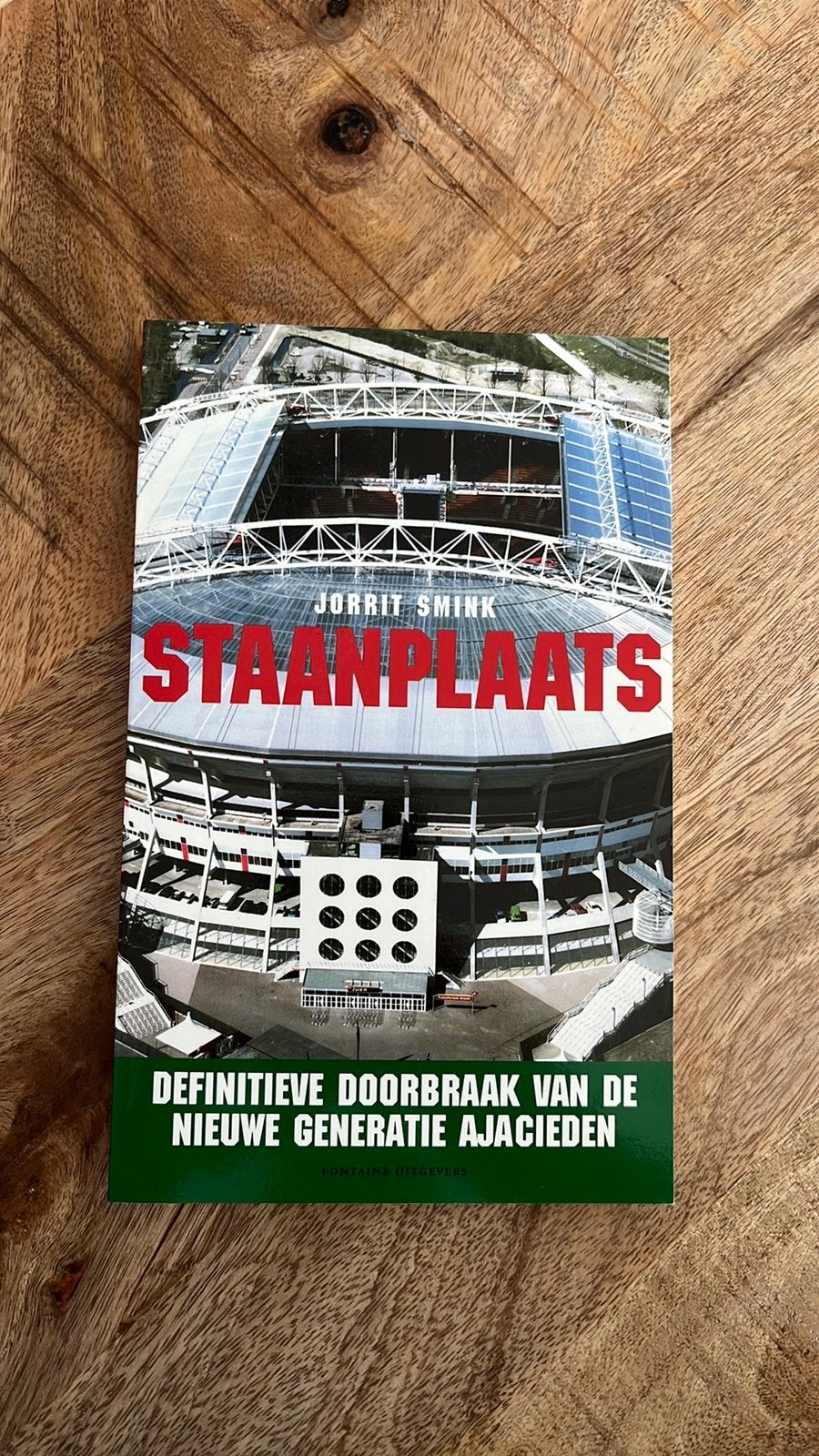 Boek staanplaatst Ajax, Ophalen of Verzenden, Zo goed als nieuw