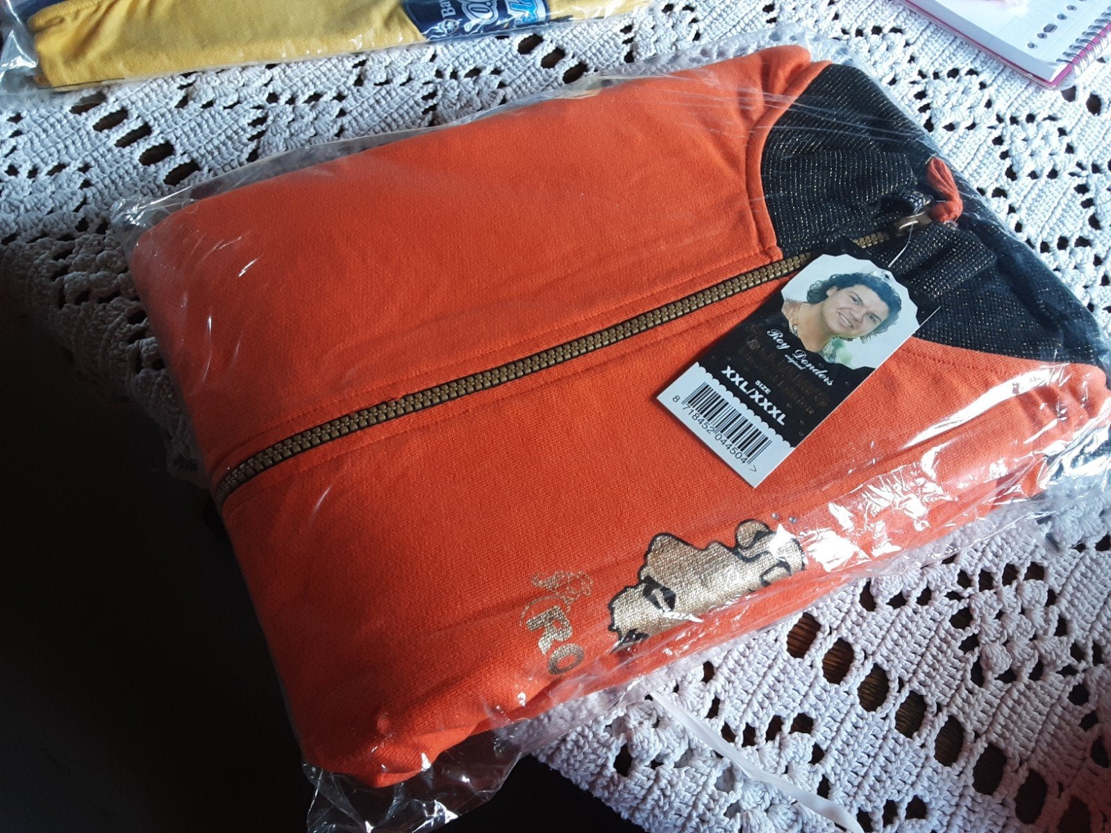 Oranje Roy donders juichpak jumbo, Groter dan maat XL, Ophalen of Verzenden, Shirt