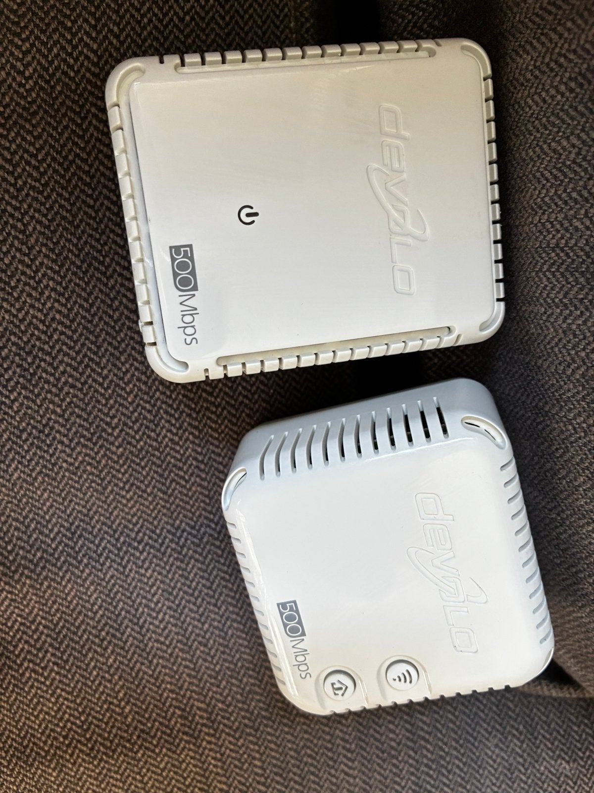 Devolo dLAN 500 duo Powerline Adapters (set van 2), Ophalen of Verzenden, Gebruikt, Router