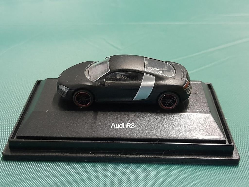 Schuco Audi R8 - Zwart modelauto op display, Ophalen of Verzenden, Zo goed als nieuw, Auto, Schuco