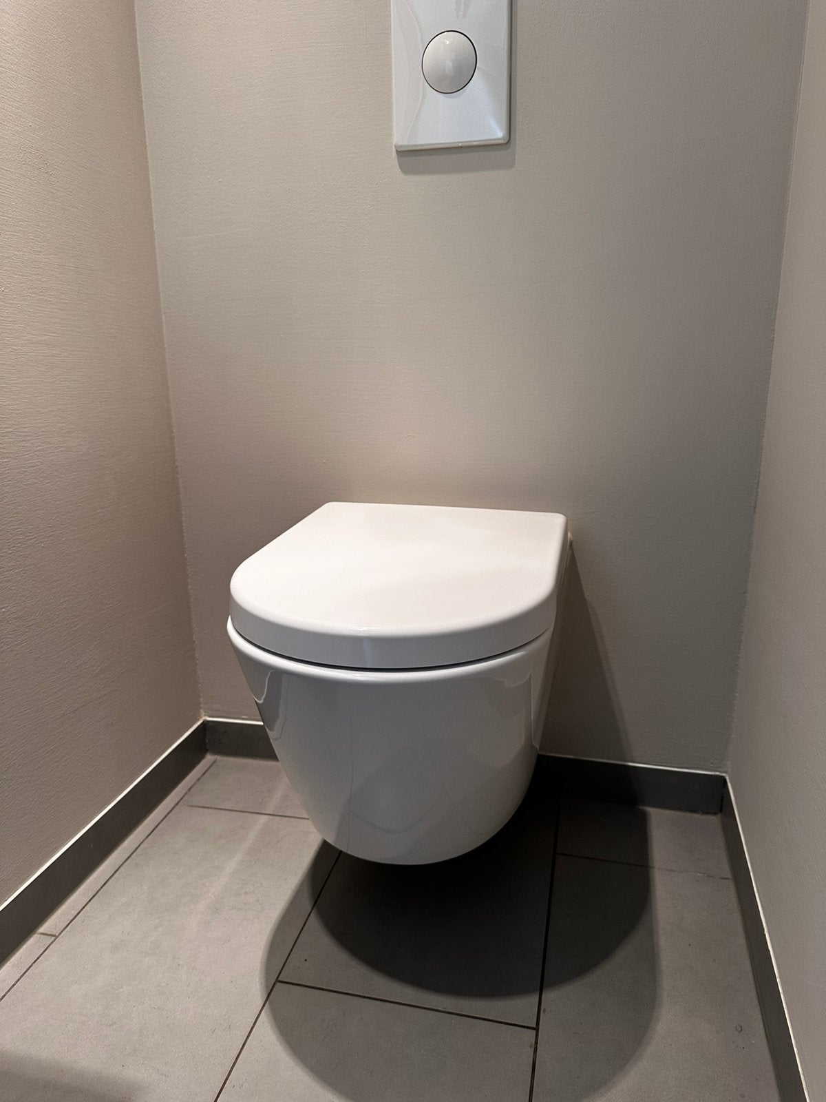 Witte nette wc pot, Ophalen of Verzenden, Zo goed als nieuw