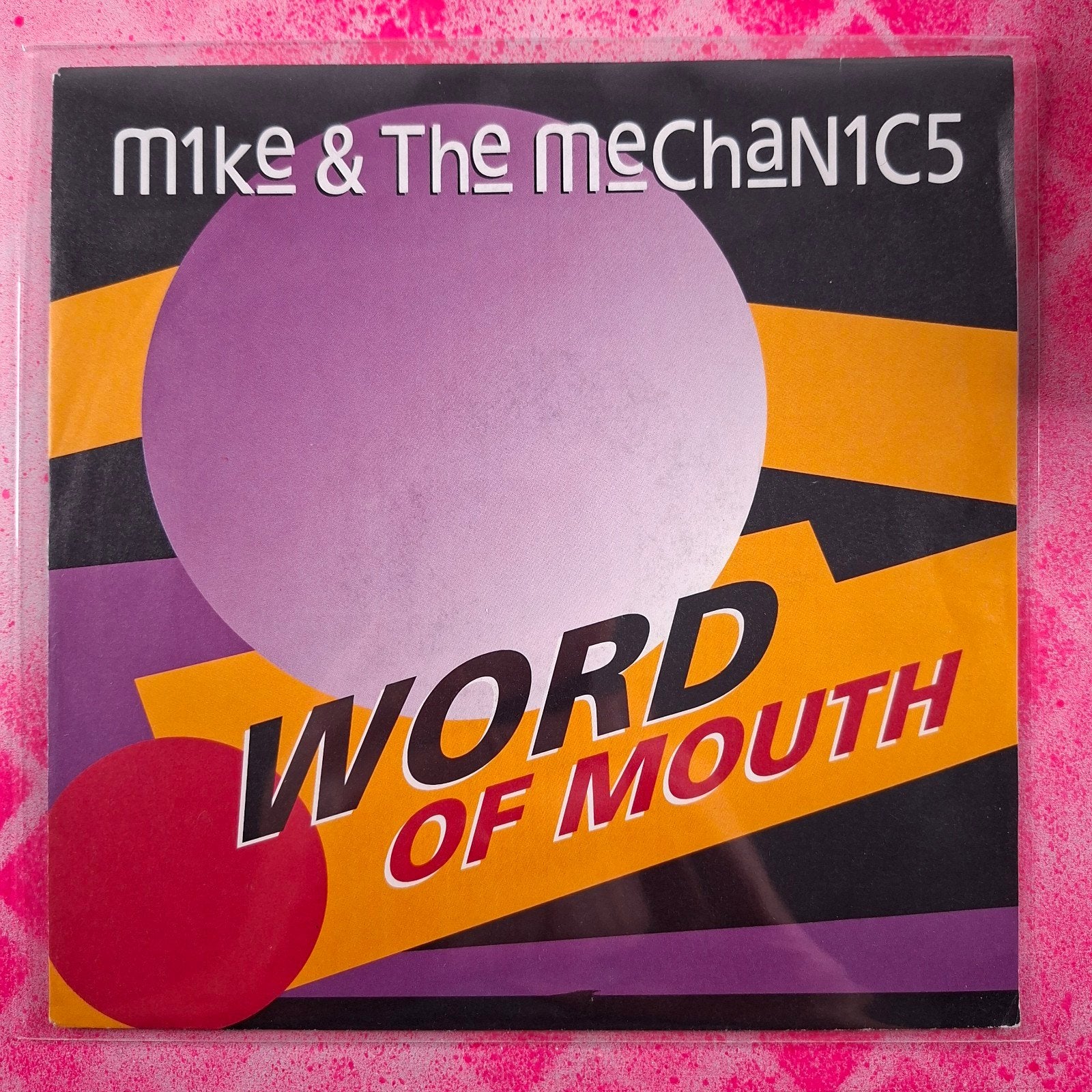Mike znd the Mechanics Word of Mouth single, 7 inch, Zo goed als nieuw, Pop, Overige typen