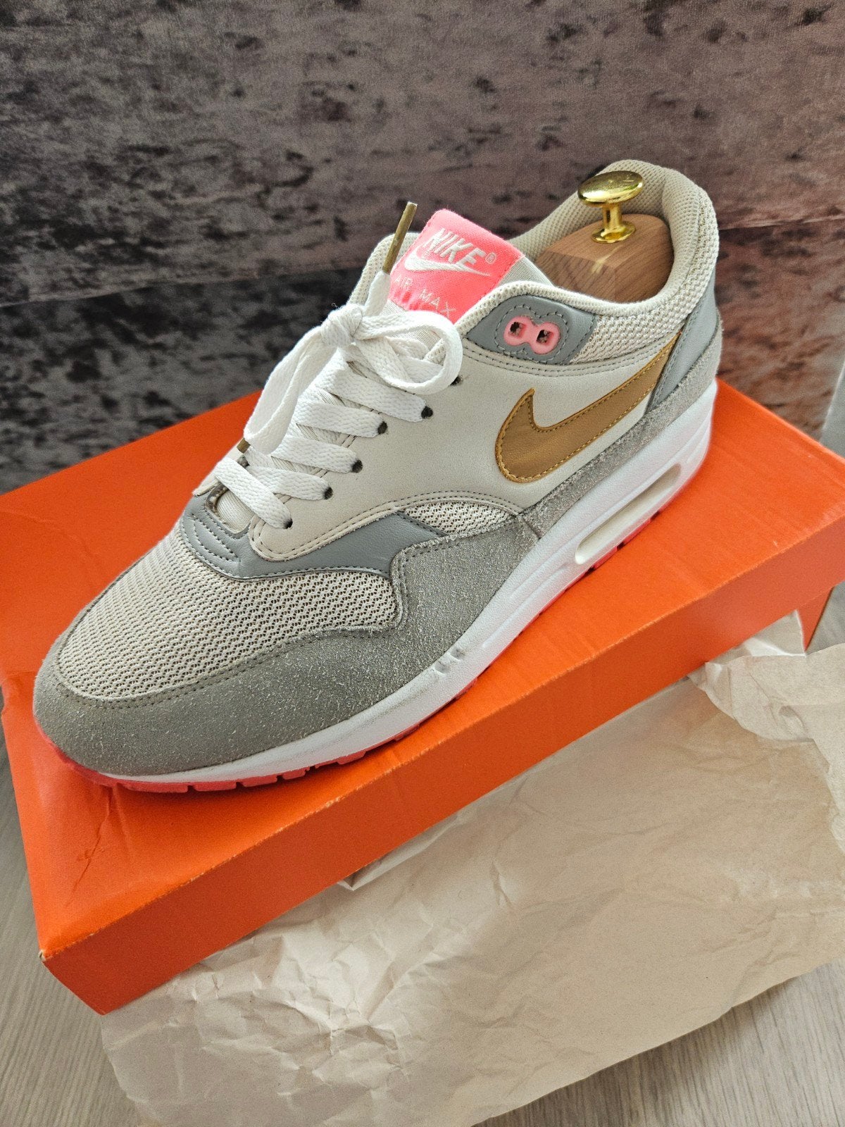 Nike Air Max 1 Flamingo (pink pack), Nike, Ophalen of Verzenden, Roze, Sneakers of Gympen