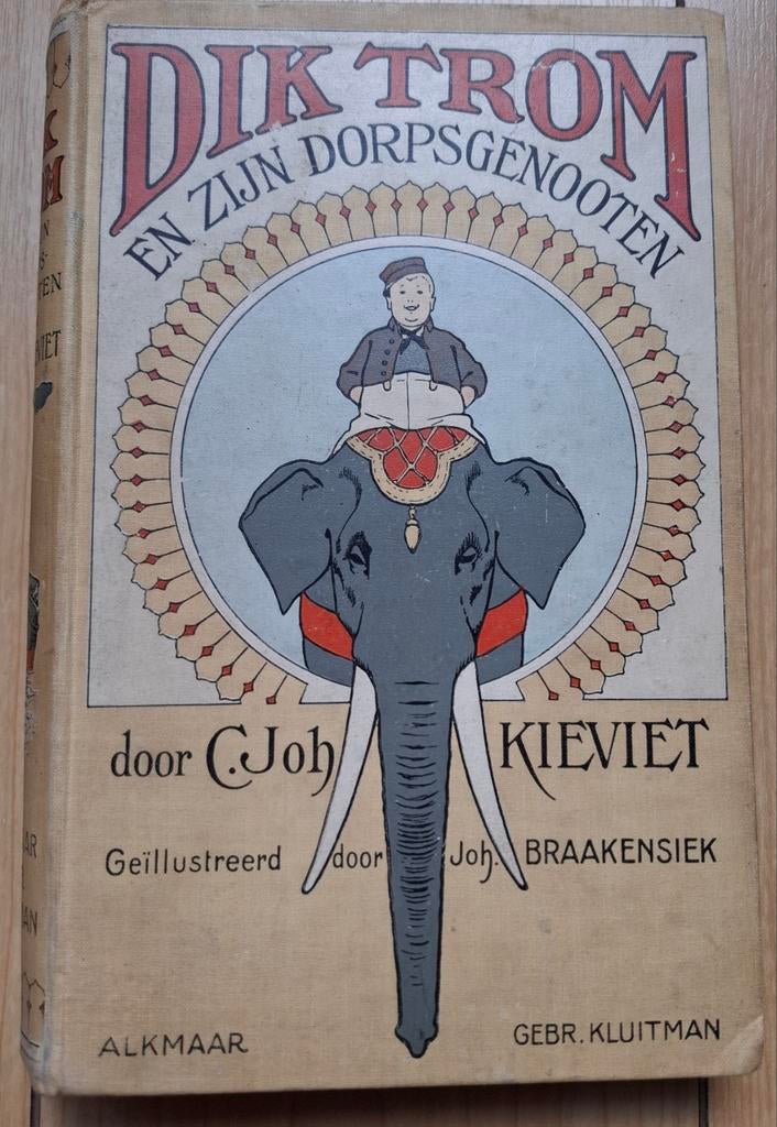 Dik Trom en zijn Dorpsgenoten 1e druk 1920. € 10,--, Boeken, Gelezen, C. Joh. Kieviet, Ophalen of Verzenden, Fictie