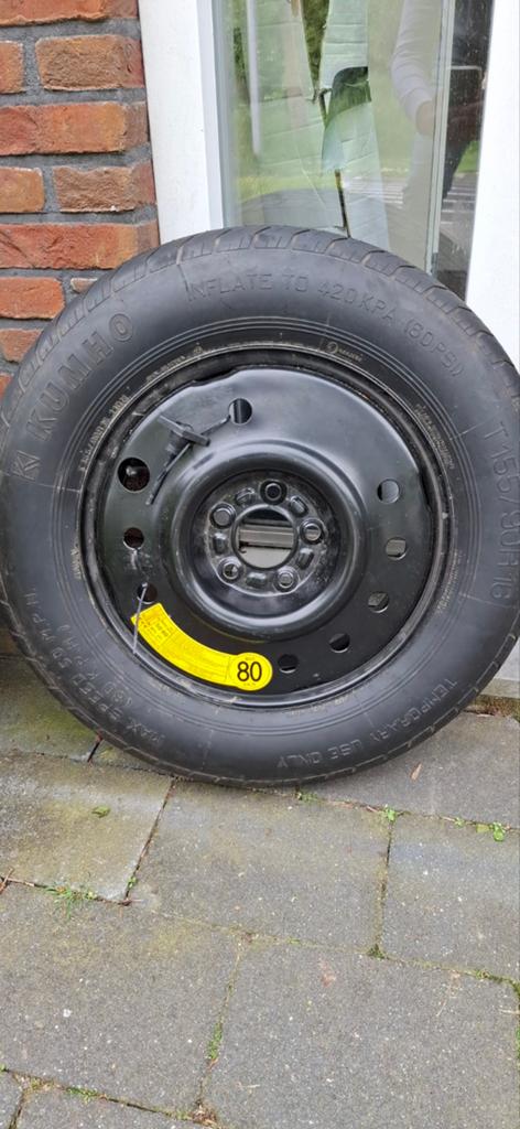 Reservewiel + krikset BEIDE NIEUW., Ophalen, Nieuw