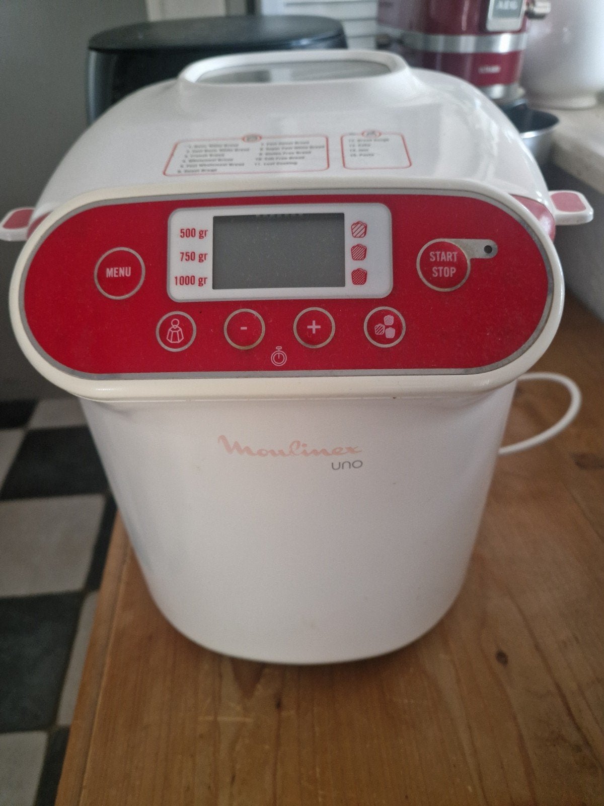 Moulinex Uno Broodbakmachine - Ophalen in Nunspeet, Ophalen, Gebruikt