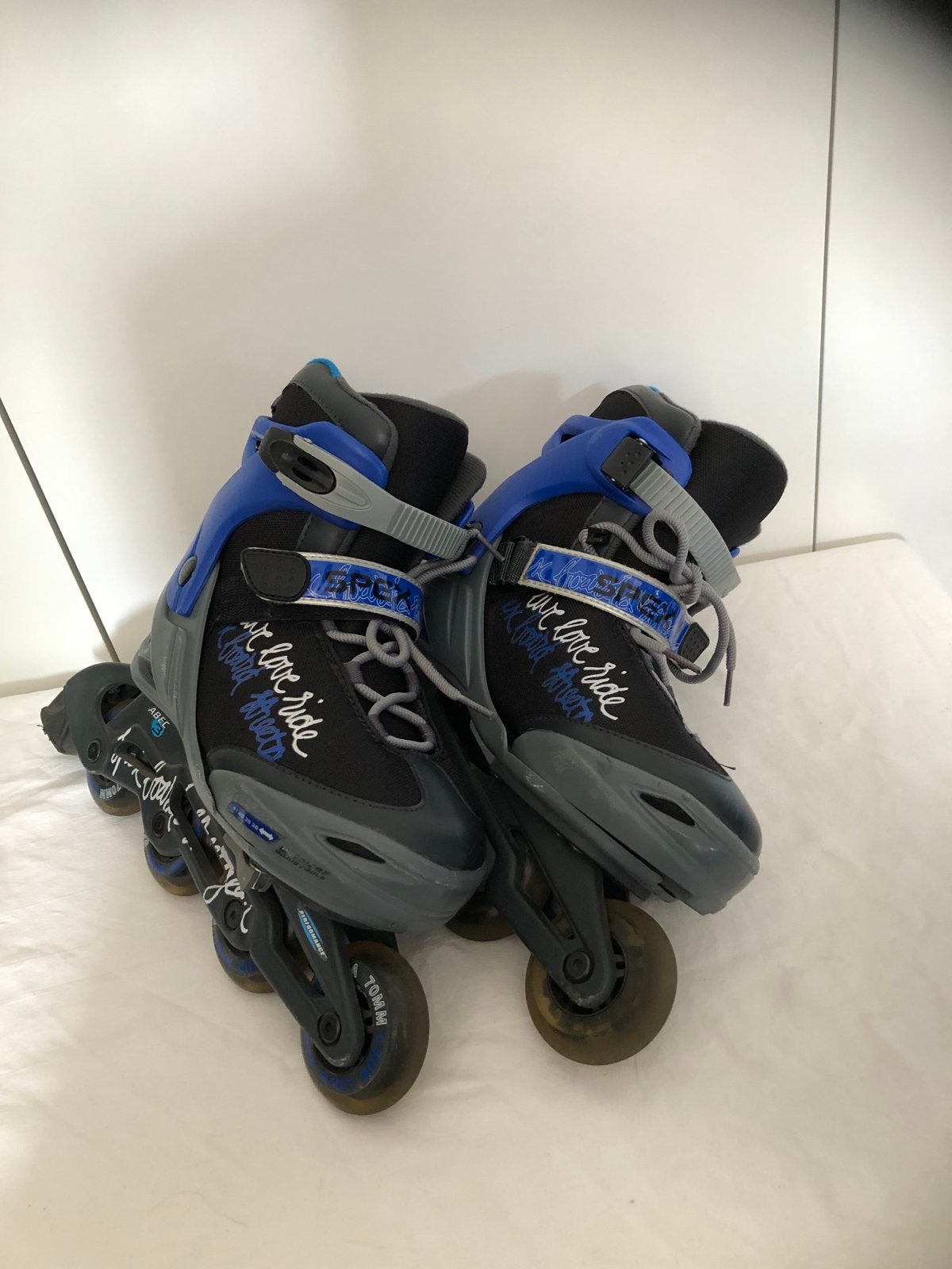 Spex Verstelbare inline skates - Maat 38-41, Ophalen of Verzenden, Verstelbaar, Gebruikt, Kinderen