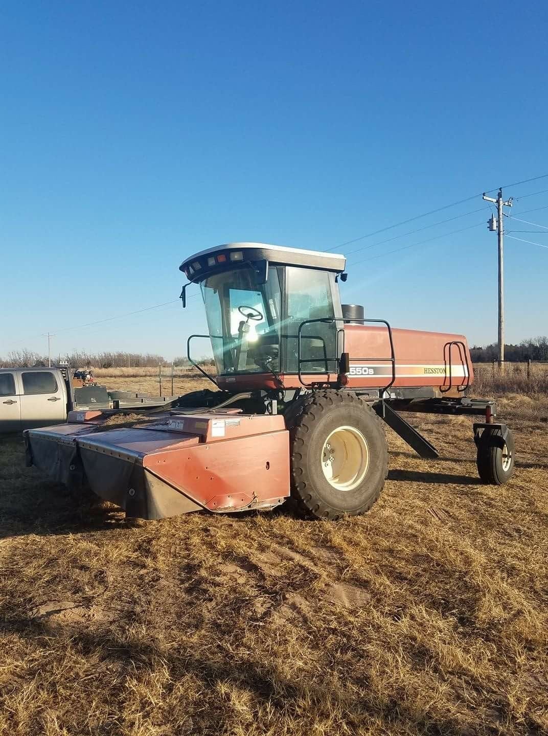 Gezocht Zwadmaaier swather hesston macdon, Ophalen, Oogstmachine