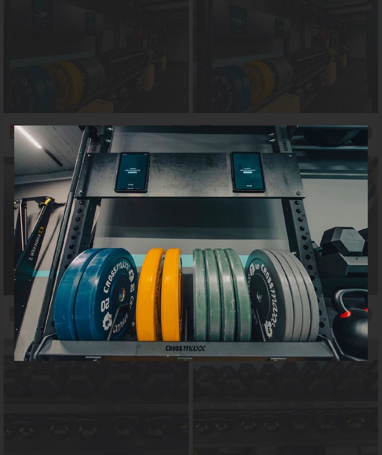 Crossmaxx Bumper set 5 t/m 20 kg (100 kg)