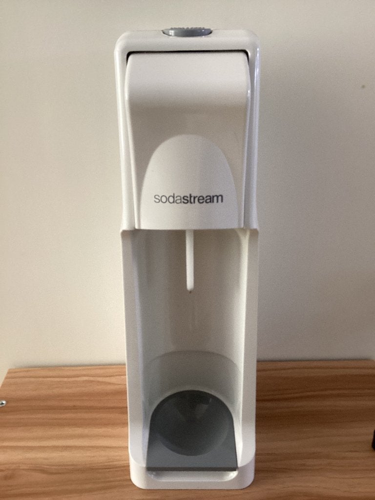 SodaStream Jet brusiwatertoestel wit bruiswatermaker, Witgoed en Apparatuur, Bruiswatermachines, Ophalen of Verzenden, Zo goed als nieuw