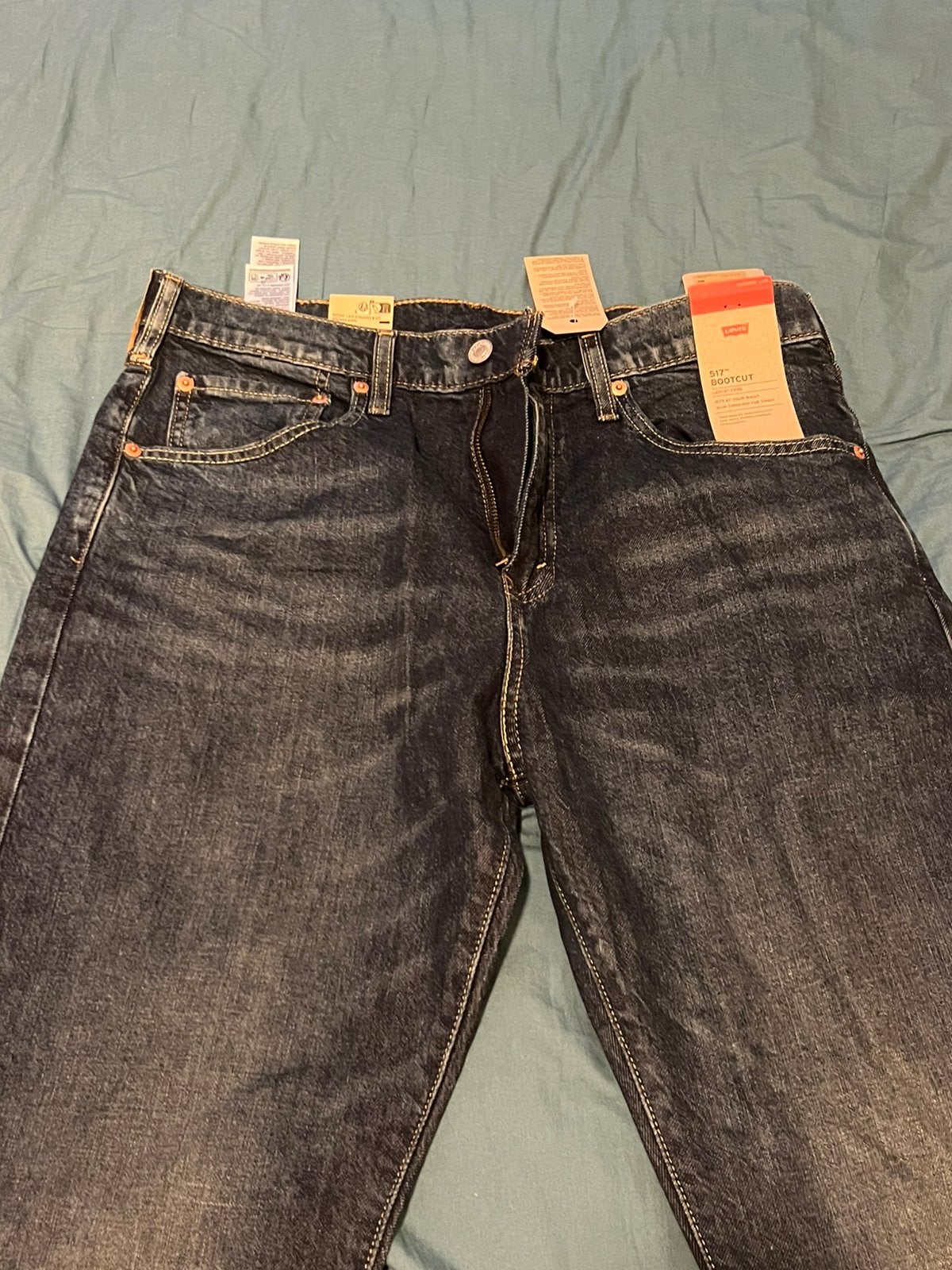 Levis 517 Boot Cut Jeans, Kleding | Heren, Spijkerbroeken en Jeans, Ophalen of Verzenden, Nieuw, Blauw, W33 - W34 (confectie 48/50)