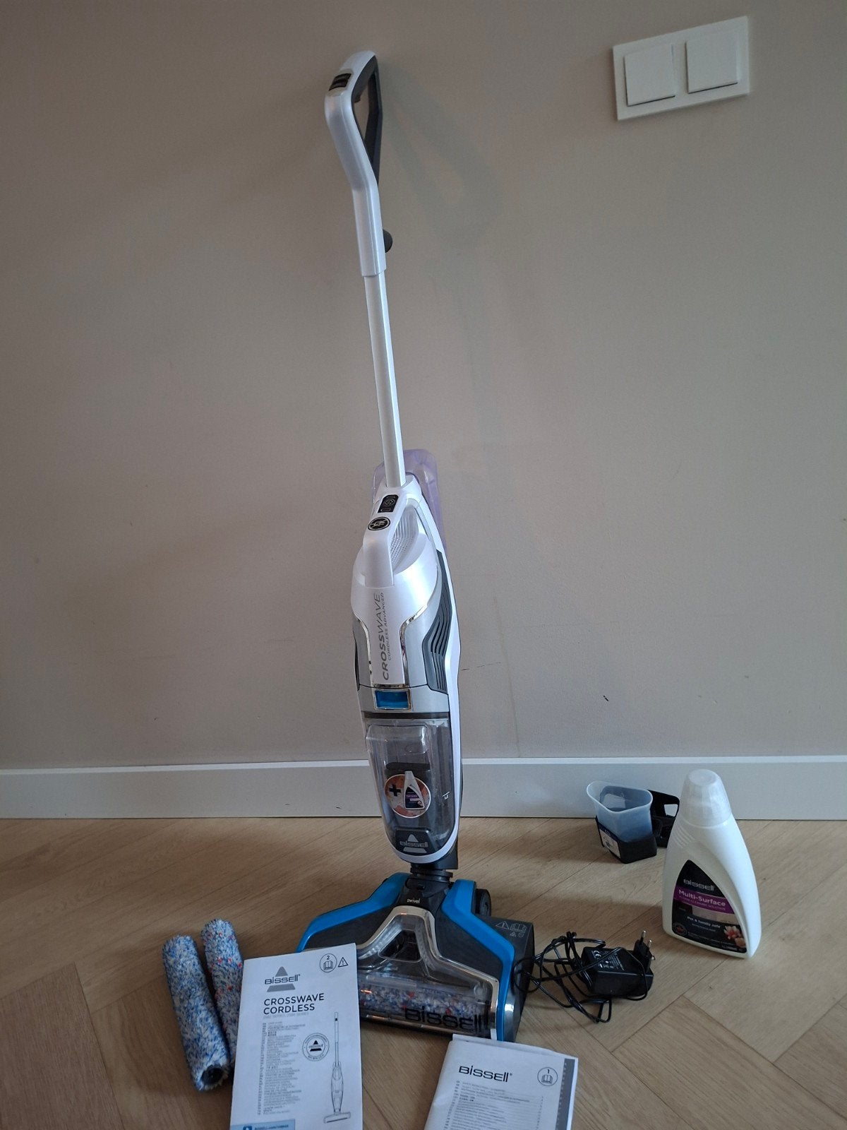 Bissell Crosswave Cordless Advanced 3-in-1 Stofzuiger, Witgoed en Apparatuur, Combi-reiniger, Overige merken, Ophalen of Verzenden
