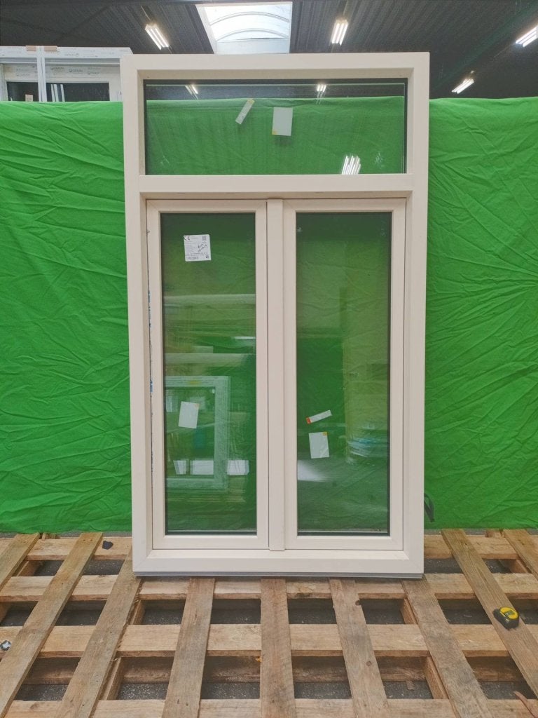 Kunststof Draaikiep draaikiep kozijn  b113,7 x -2782-, Kunststof, Raamkozijn, Niet ingevuld, Nieuw