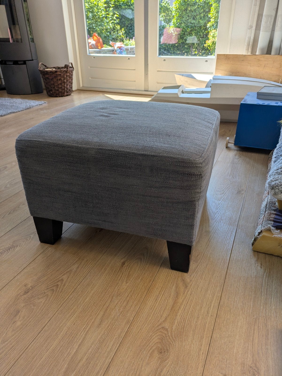 Gratis poef/hocker, Ophalen, Gebruikt, Stof, 50 tot 75 cm