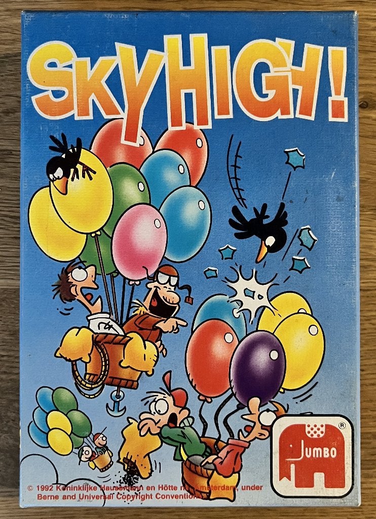 Sky High! (1992) Spel, Een of twee spelers, Ophalen of Verzenden, Zo goed als nieuw, Jumbo