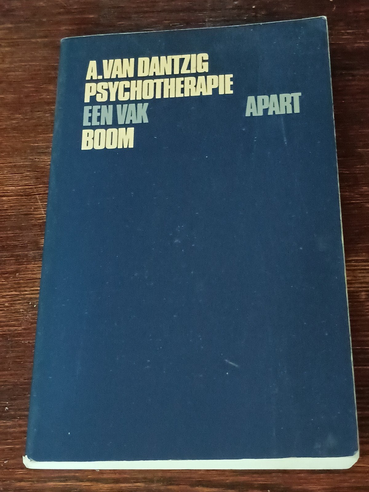 A. van Dantzig - Psychotherapie, een vak apart, Boeken, Psychologie, A. van Dantzig, Ophalen of Verzenden, Ontwikkelingspsychologie