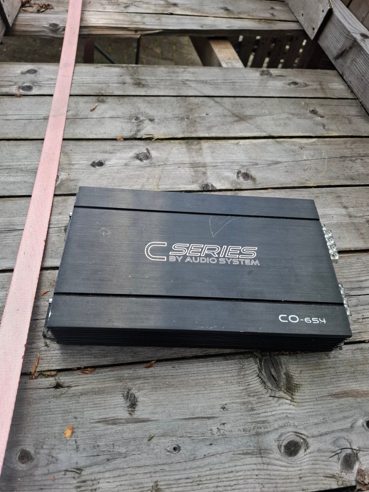 Audio System C-Series CO-654 Versterker, 60 tot 120 watt, Ophalen, Overige merken, Gebruikt