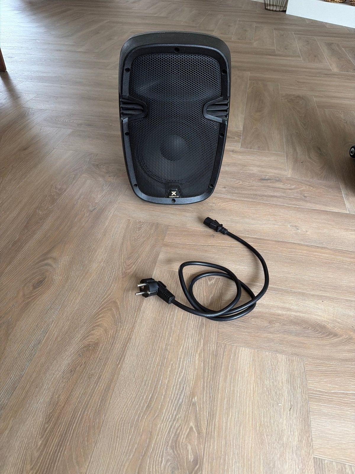 Vonyx SPJ800A Actieve Speaker, Inclusief kabels, Party speaker, Ophalen of Verzenden, Zo goed als nieuw