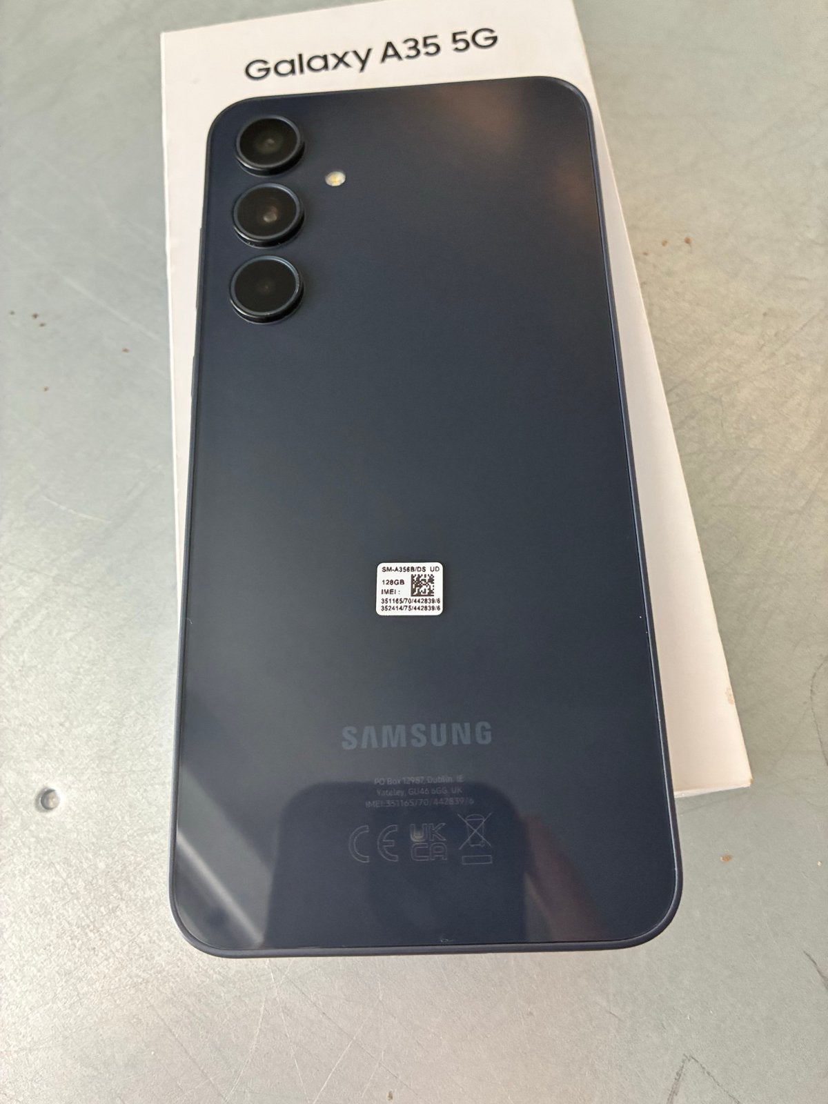 Samsung Galaxy A35 5G 128GB, Telecommunicatie, Mobiele telefoons | Samsung, Zwart, Touchscreen, Ophalen of Verzenden, Zo goed als nieuw