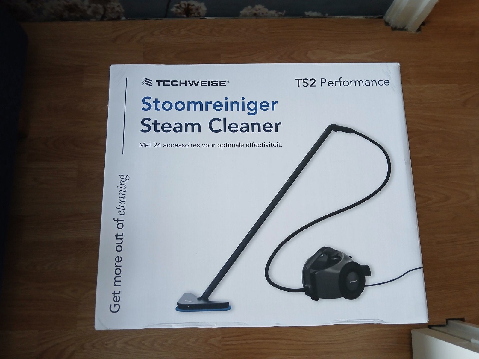 Techweise TS2 Performance Stoomreiniger - Zo goed als nieuw, Ophalen, Overige merken, Inclusief accessoires, Stoomreiniger