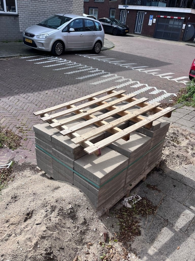 Nieuw: Excluton Soft Comfort Honey 40x30 cm – 73 stuks, Ophalen, Nieuw, 5 tot 10 m², Beton