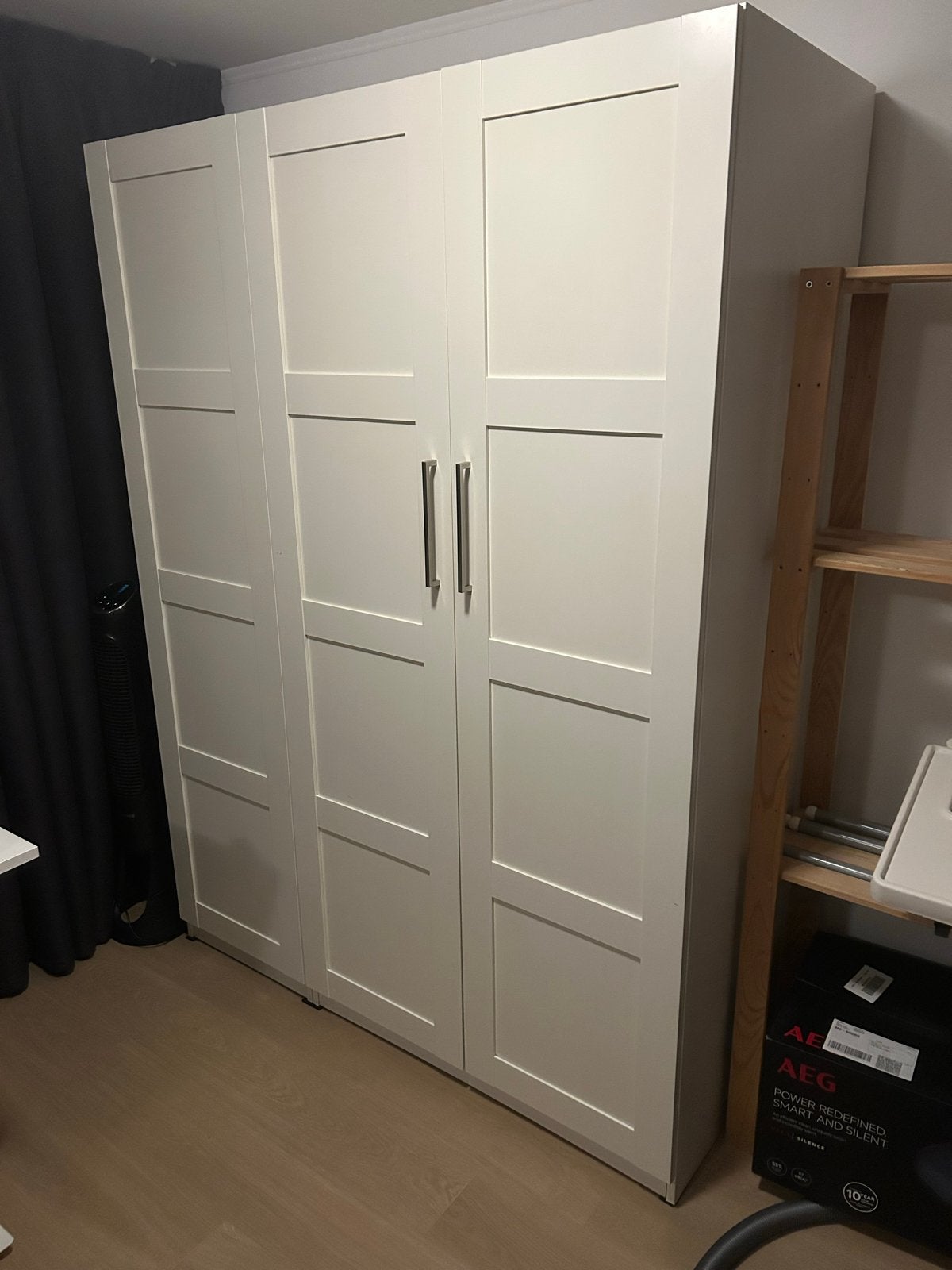 IKEA PAX kast met BERGSBO deuren 150x201, Ophalen, Gebruikt, 100 tot 150 cm, 200 cm of meer