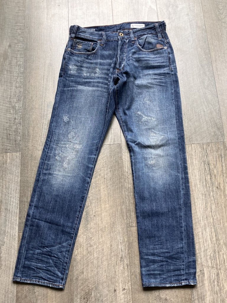 G-star Raw blauwe spijkerbroek Holmer maat 31 / 32 (NIEUW), G-Star Raw, Blauw, Nieuw, W32 (confectie 46) of kleiner