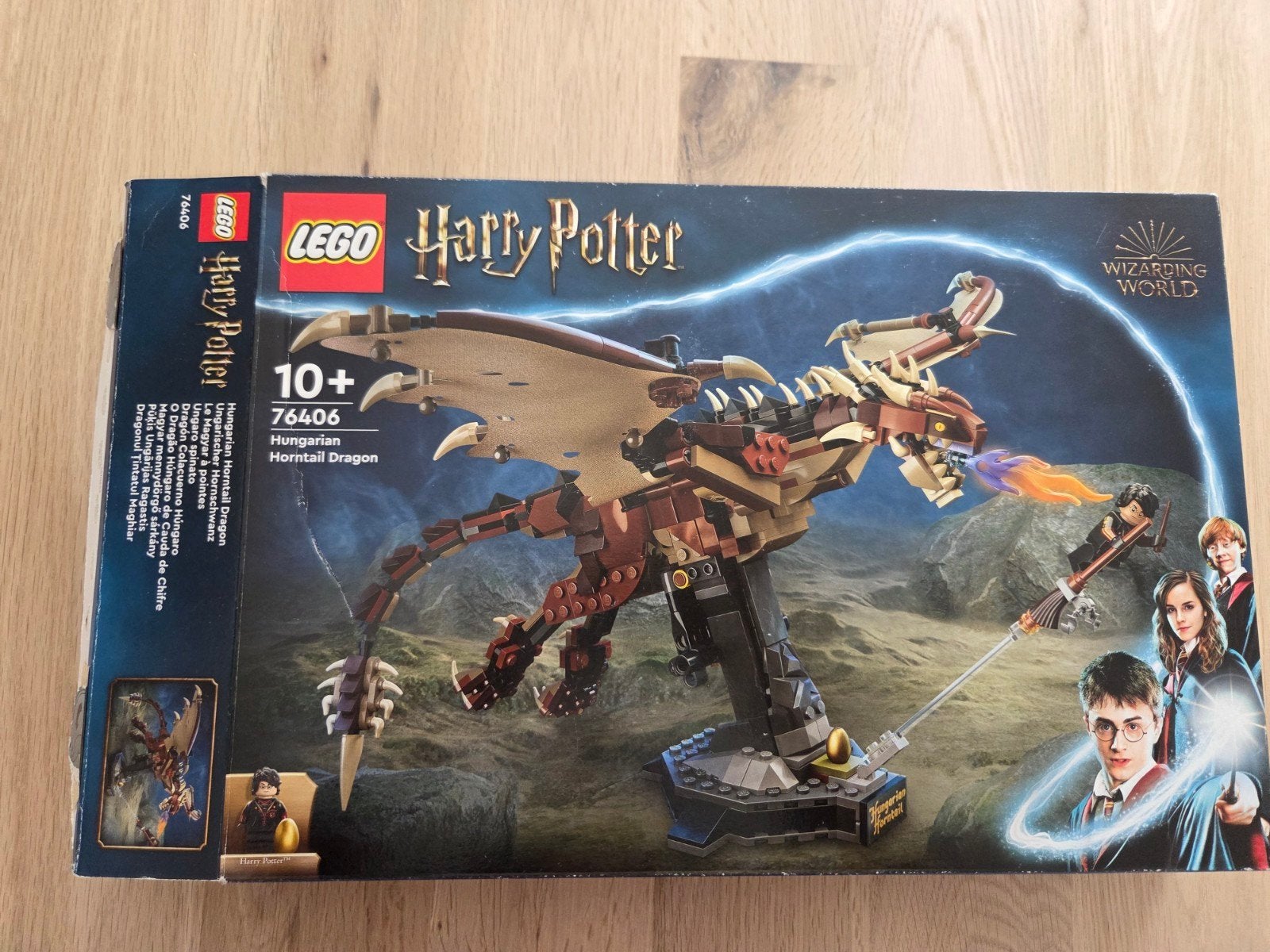 Lego Harry Potter Hungarian Horntail Dragon 76406, Inclusief instructies, Lego, Harry Potter, Ophalen of Verzenden