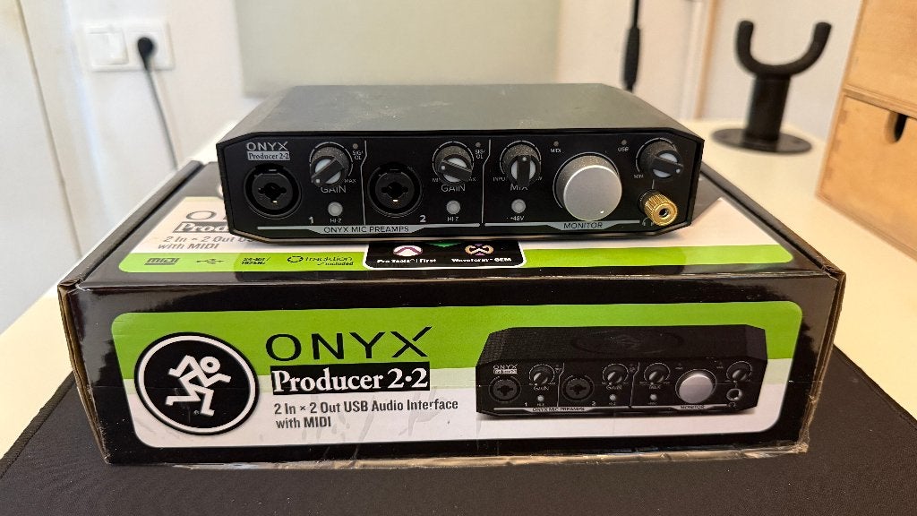 Mackie Onyx Producer 2-2 USB Audio Interface, Ophalen of Verzenden, Zo goed als nieuw, MacOS