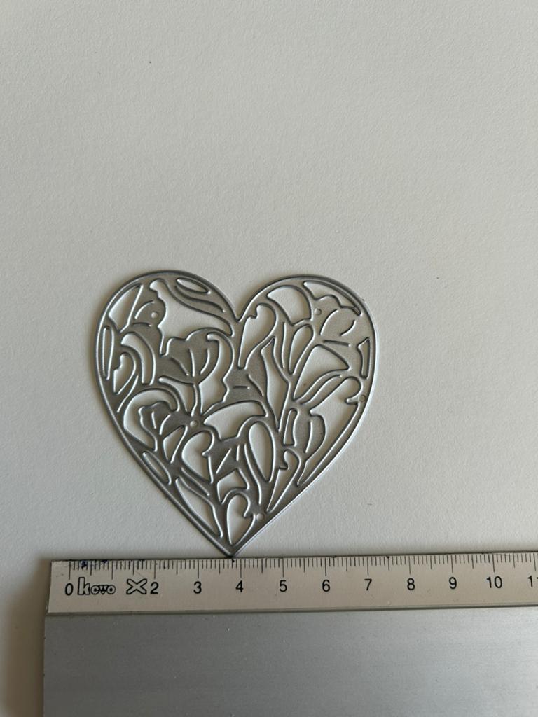 Snijmal hart met bloemen, Ophalen of Verzenden, Nieuw, Overige thema's, Pons of Mal