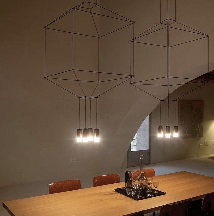 Vibia Wireflow 0299 LED Pendellamp - Design Kroonluchter, Huis en Inrichting, Lampen | Hanglampen, Nieuw, Overige fittingen, Ophalen of Verzenden