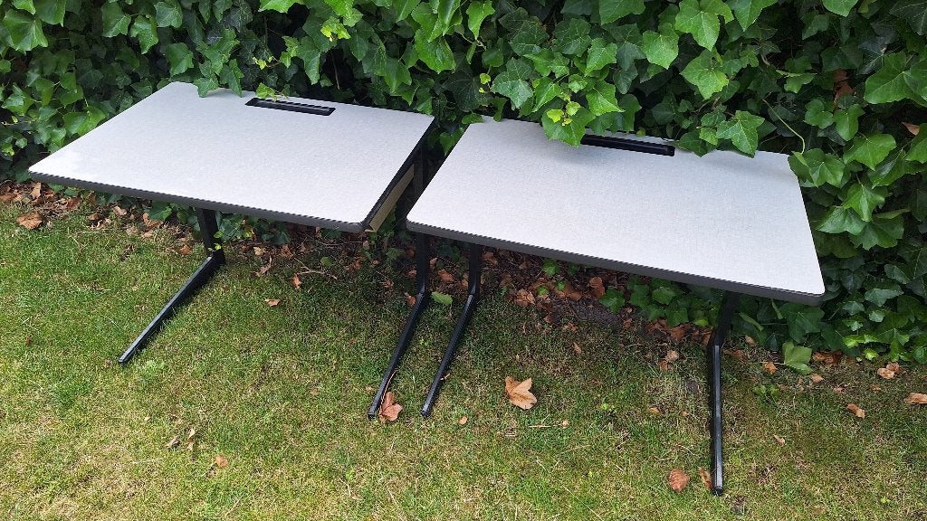 Twee ouderwetse schooltafels, Ophalen, Gebruikt, Tafel(s)
