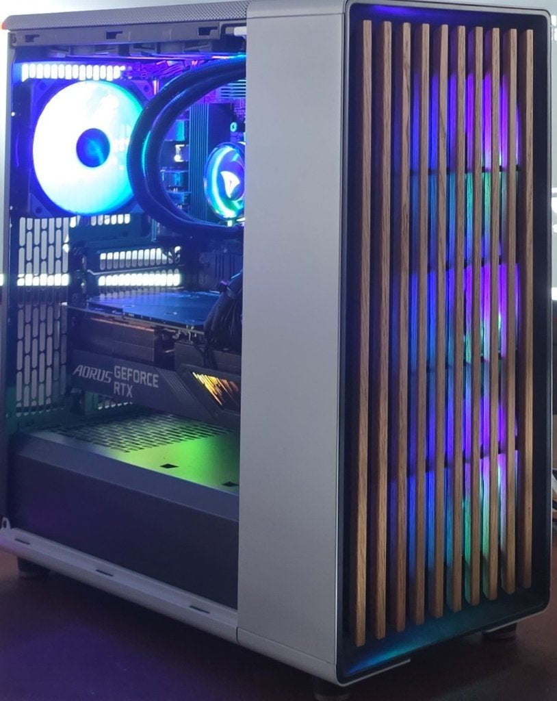 MULTIMEDIA & GAMEPC R7 7700/1TBM.2/32GBDDR5/RTX3080 8G, 32 GB, Zelf gebouwde pc, Ophalen of Verzenden, Zo goed als nieuw