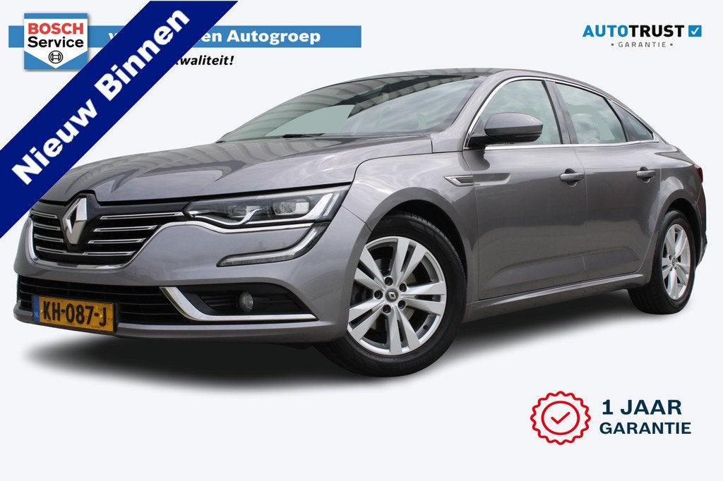 Renault Talisman 1.6 TCe Zen | Incl. 12 maanden garantie | M, Auto's, Renault, 12 maanden, Gebruikt, Euro 6, 4 cilinders