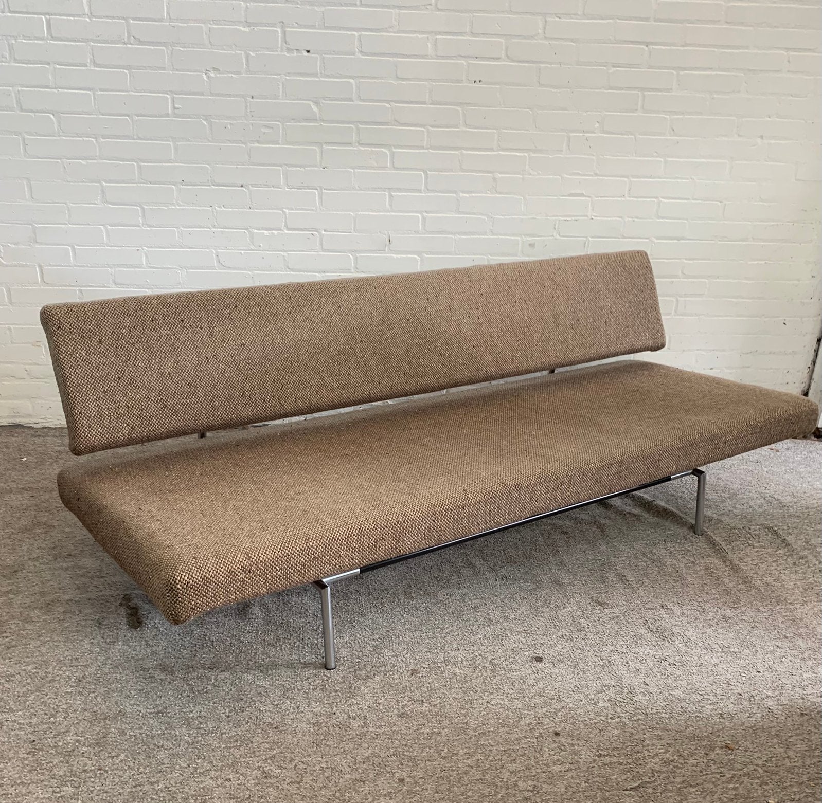 Vintage BR 02 Martin Visser spectrum slaapbank jaren 1960., Eenpersoons, Ophalen of Verzenden, Zo goed als nieuw, Minder dan 150 cm