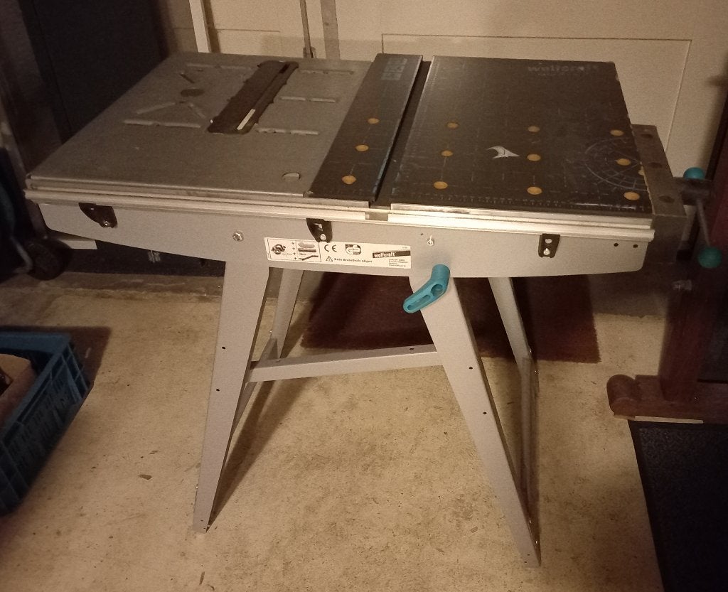 cirkelzaagtafel met cirkelzaag, Ophalen, Gebruikt, Cirkelzaag, Makita