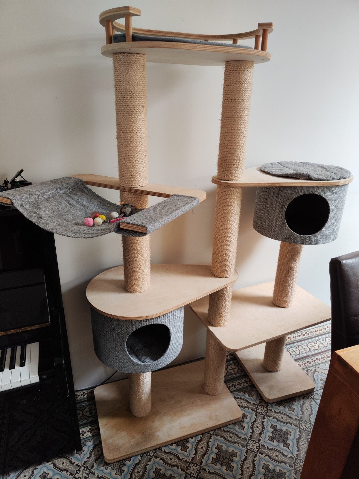 Katten krabpaal, Ophalen, Gebruikt, Krabpaal