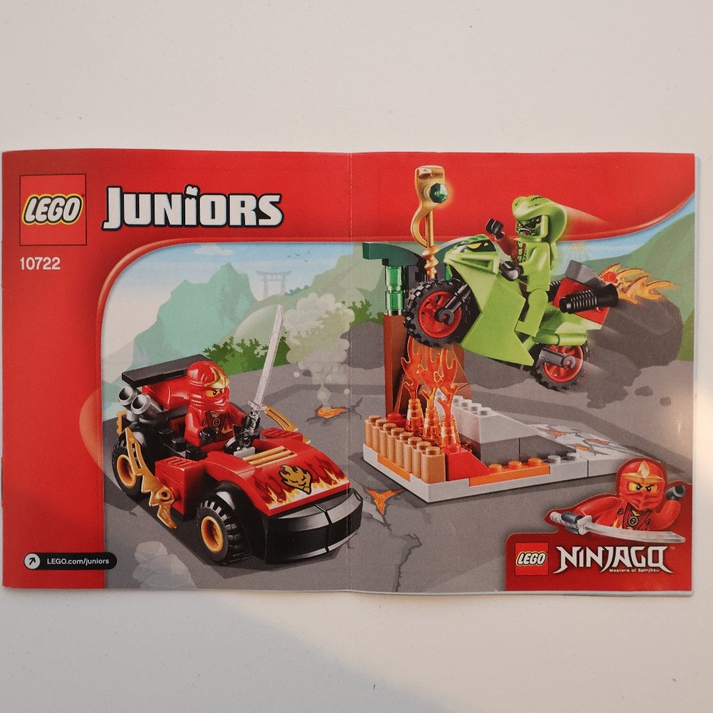 Lego Juniors NINJAGO 10722 Snake Showdown, Compleet, Gebruikt, Lego, Ophalen of Verzenden