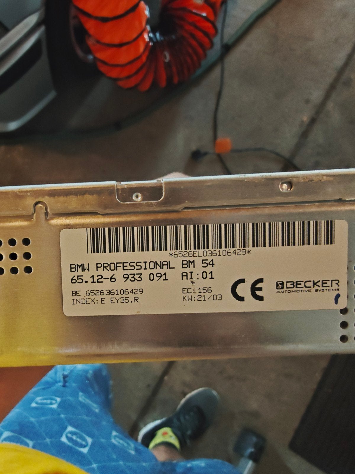 BMW Professional BM 54 Radio Module 65.12-6 933 091, Ophalen of Verzenden, Gebruikt, BMW