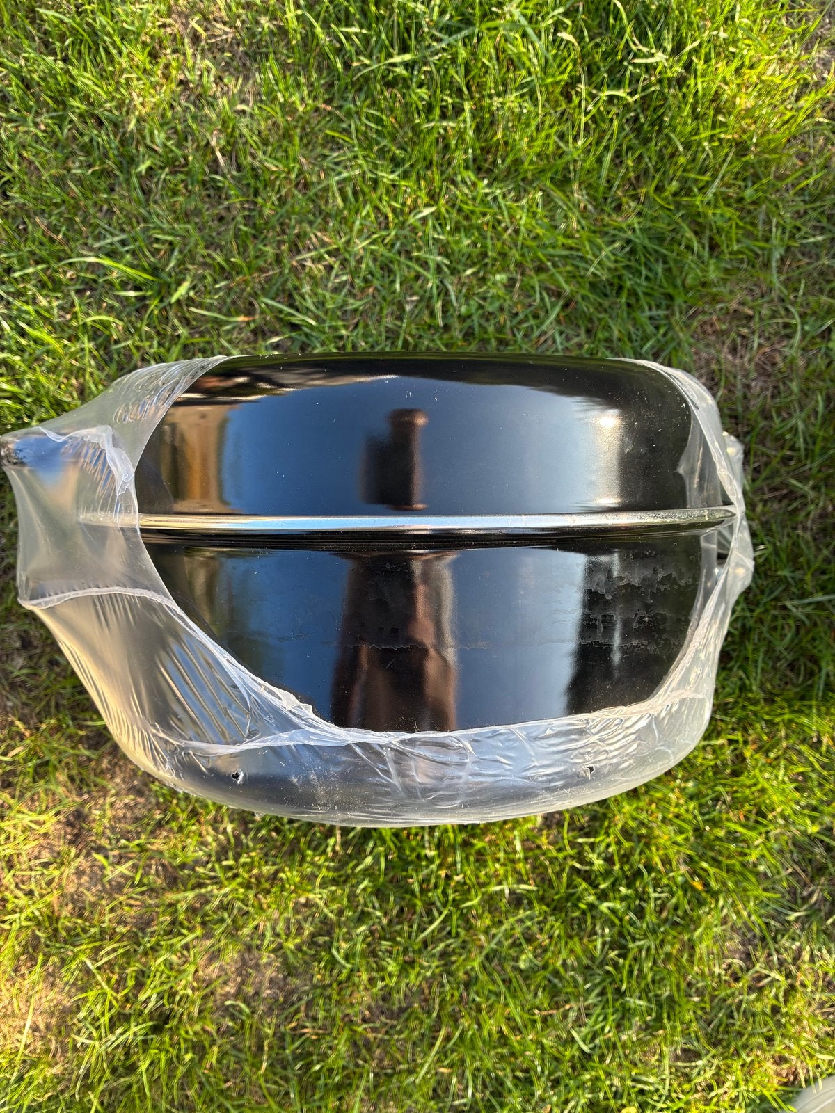 Nieuwe grote Wildpan/Braadpan/Soeppan 32 cm Emaille, Huis en Inrichting, Ophalen of Verzenden, Nieuw, Emaille, Braadpan