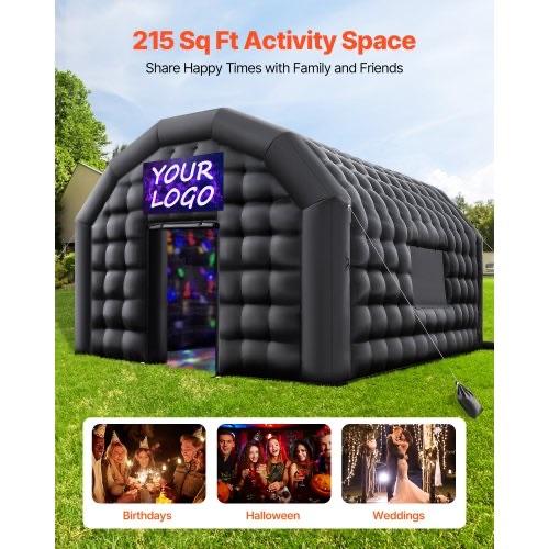 Opblaasbare Partytent Feesttent Nachtclub, Tuin en Terras, Partytenten, Ophalen, Opvouwbaar, Partytent, Nieuw