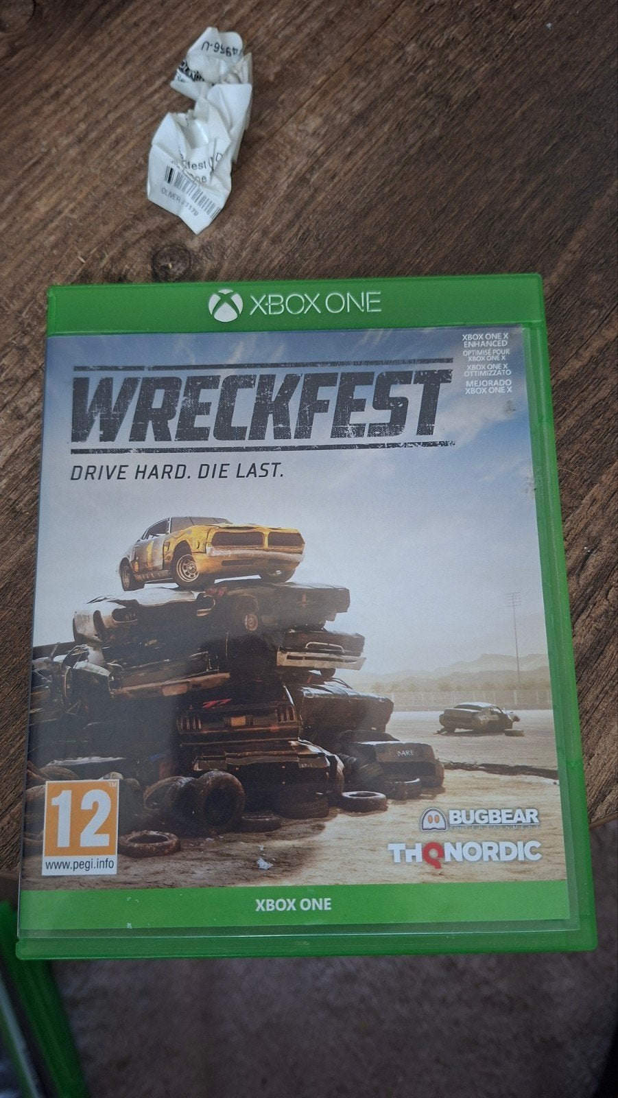Wreckfest - Xbox One (Race en sloop plezier), Spelcomputers en Games, Online, Racen en Vliegen, Ophalen of Verzenden, Zo goed als nieuw