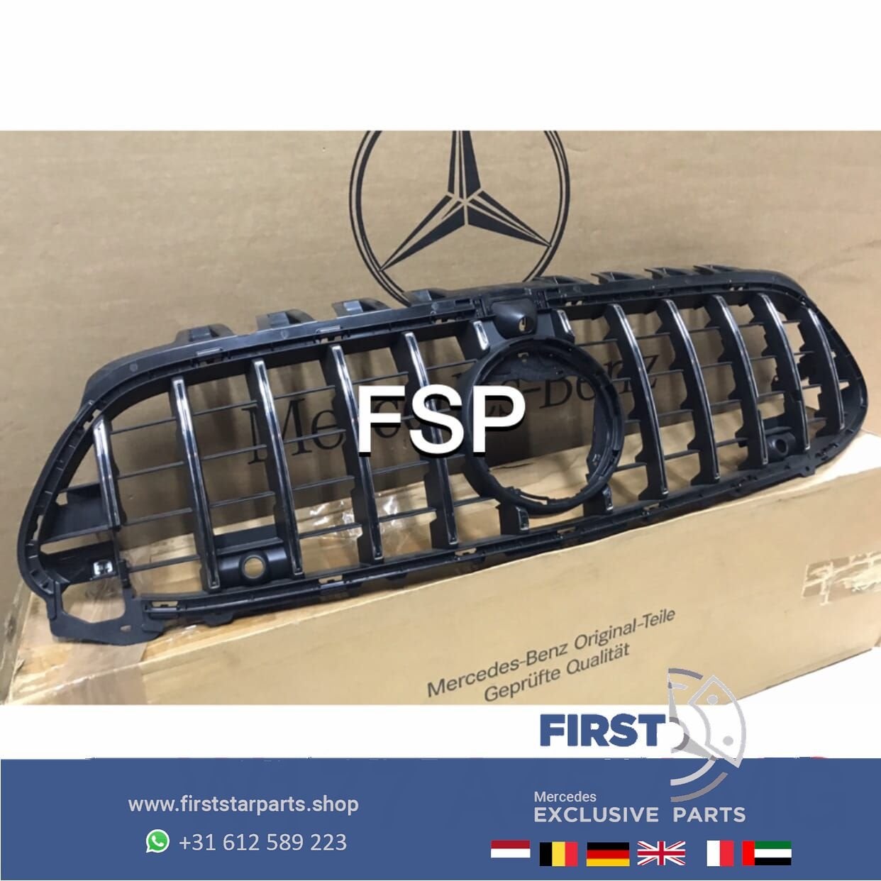 W177 A45S AMG GT GRIL ORIGINEEL Mercedes A KLASSE 2020 PANAM, Gebruikt, -, Ophalen of Verzenden, -
