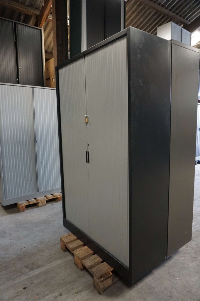 Metalen archiefkast gereedschapskast garagekast magazijnkast, Niet ingevuld, Gebruikt, 100 tot 150 cm, Niet ingevuld