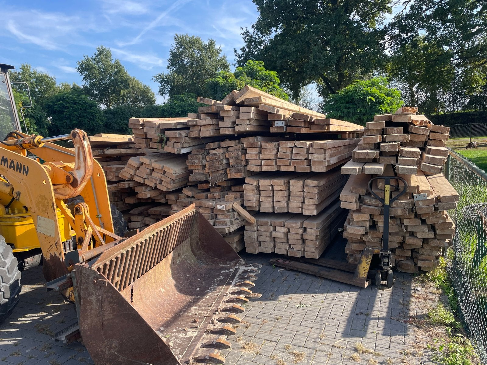 Diverse partij gebruikt hout, balken, gordingen, Ophalen, Gebruikt, Balk, Overige houtsoorten