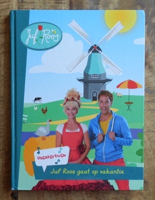Juf Roos (en Gijs) - Theaterboek = Juf Roos gaat op vakantie, Ophalen of Verzenden, Zo goed als nieuw, Fictie algemeen